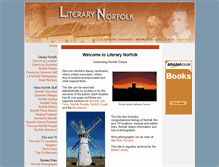 Tablet Screenshot of literarynorfolk.co.uk